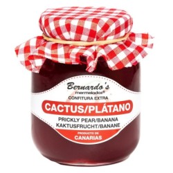 BERNARDOS Confitura de Cactus y Plátano 240 gr.