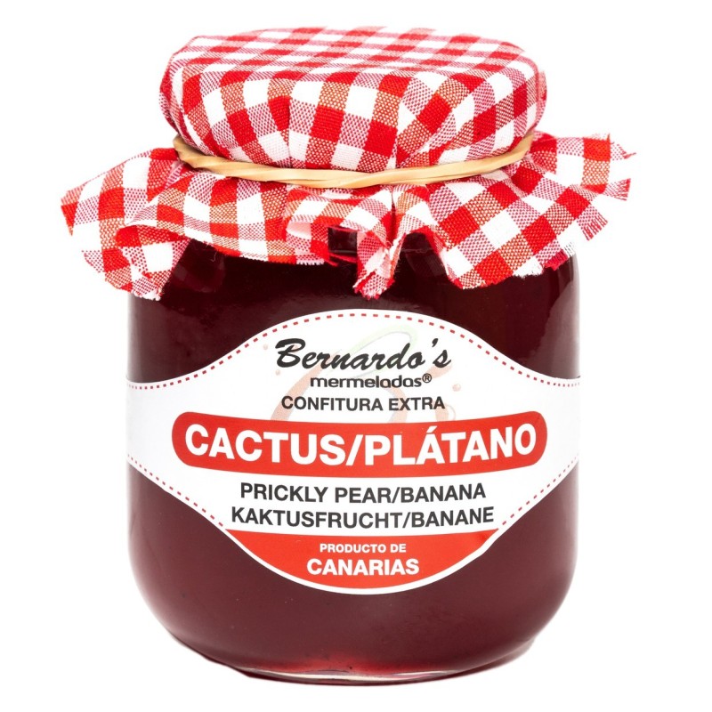 BERNARDOS Confitura de Cactus y Plátano 240 gr. BERNARDOS Confitura de Cactus y Plátano 240 gr.