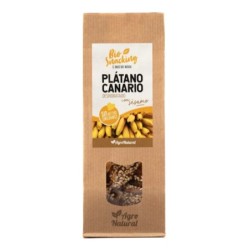 AGRONATURAL Snack de Plátano Bio Deshidratado con Sésamo 50 gr.