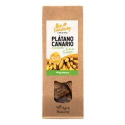 AGRONATURAL Snack de Plátano Bio Deshidratado con Limón 50 gr.