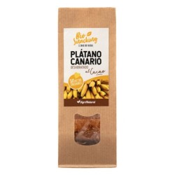 AGRONATURAL Snack de Plátano Bio Deshidratado con Cacao 50 gr.